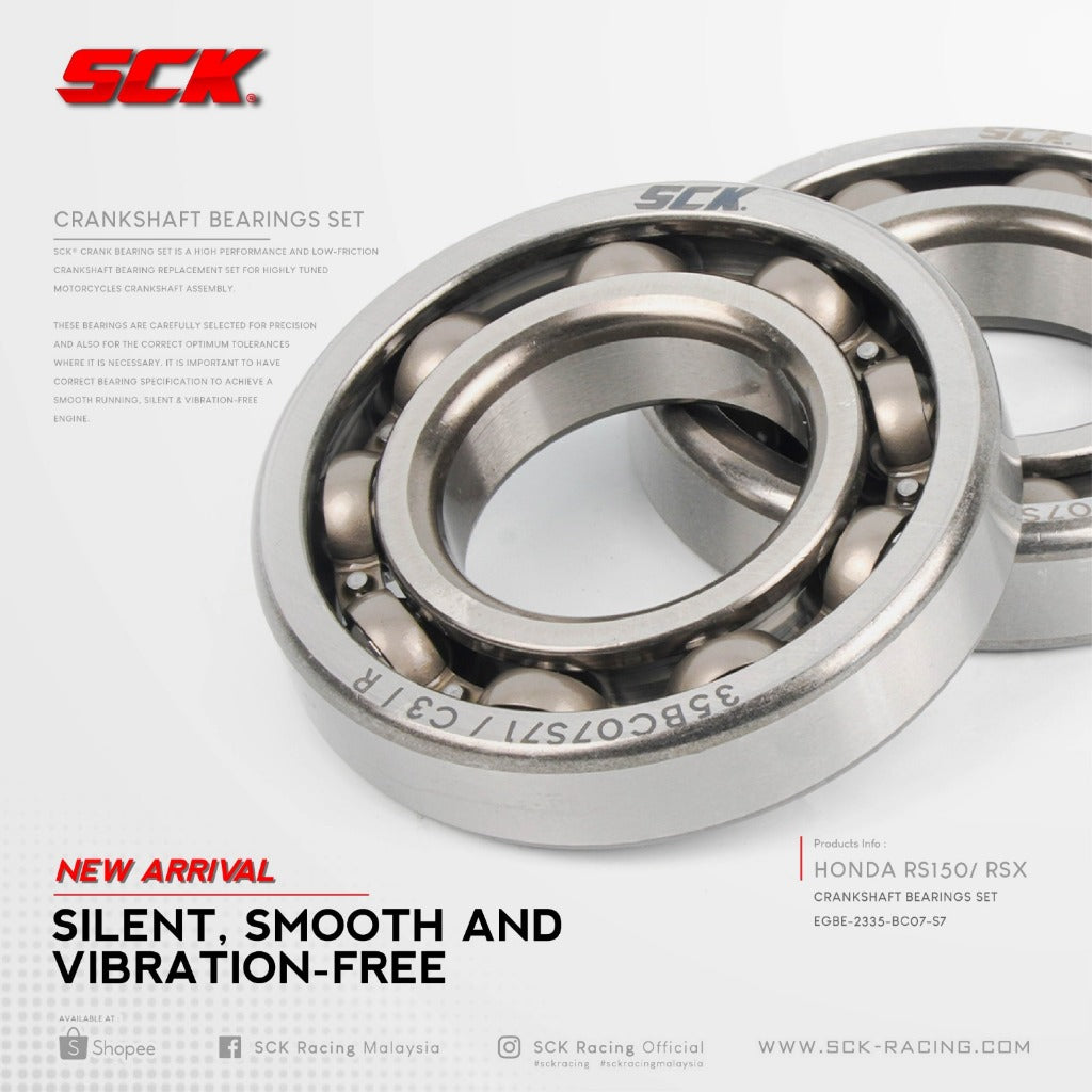 SCK Crankshaft Bearing Set Honda RS150 RSX